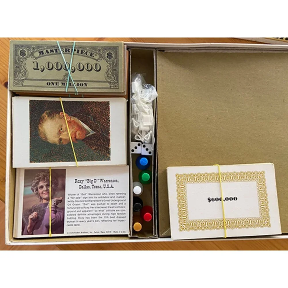 COMPLETE: “Masterpiece The Art Auction Game”: Parker Brothers 1970 - Picture 7 of 13